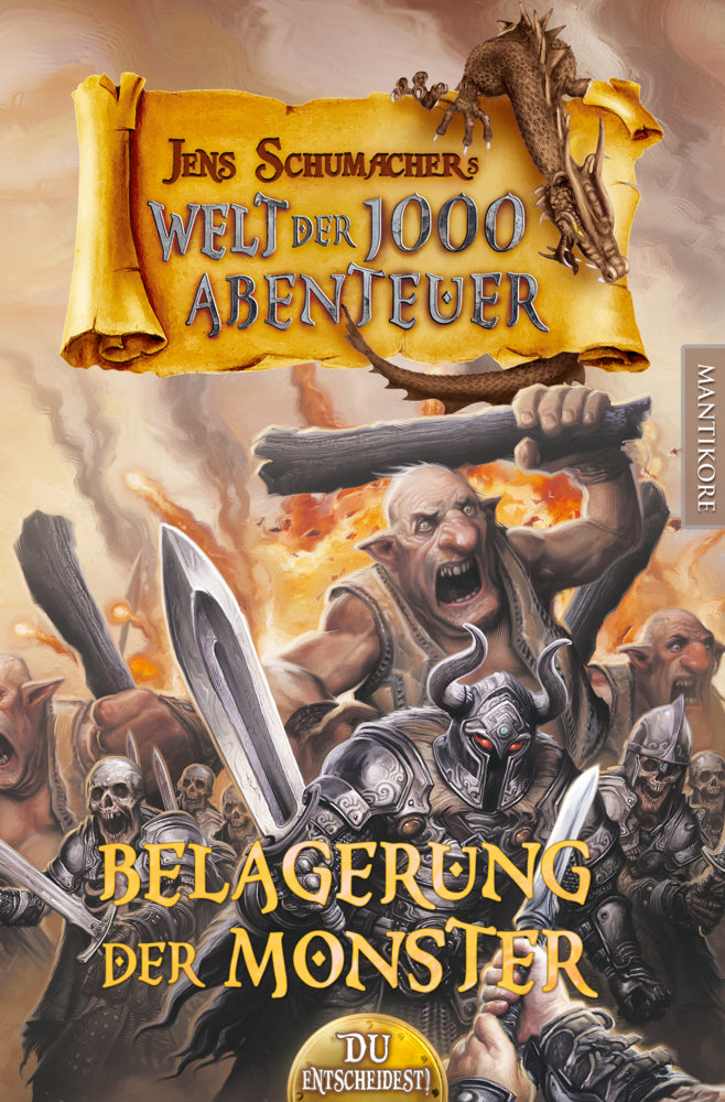 Die Welt der 1000 Abenteuer - Die Belagerung der Monster: Ein Fantasy-Spielbuch (Jens Schumacher)