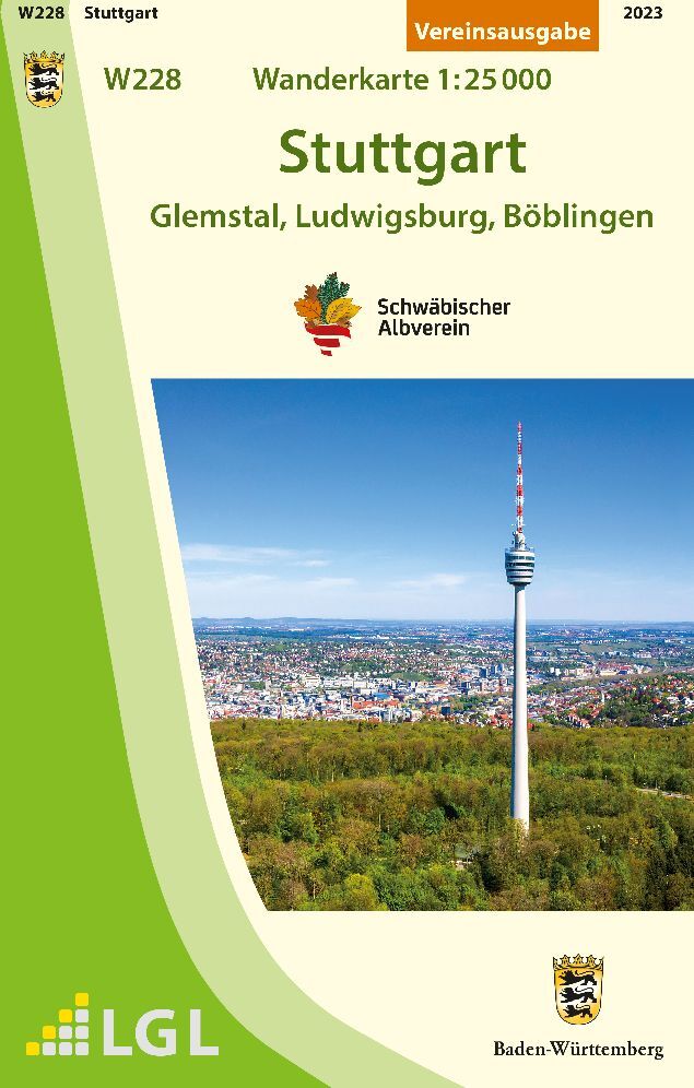W228 Stuttgart - Glemstal, Ludwigsburg, Böblingen (Schwäbischer Albverein E.V.)