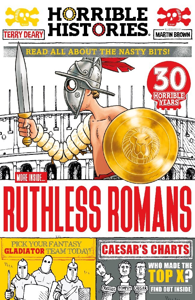 Horrible Histories: Ruthless Romans (Newspaper Edition) (Terry Deary)
