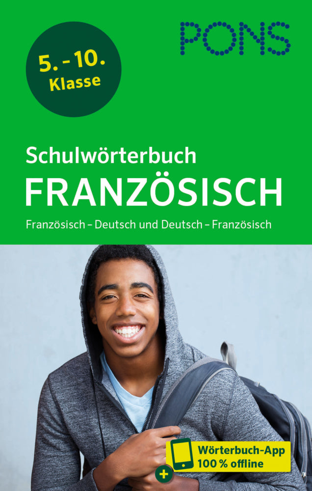 PONS Schulwörterbuch Französisch, m. Buch, m. Online-Zugang