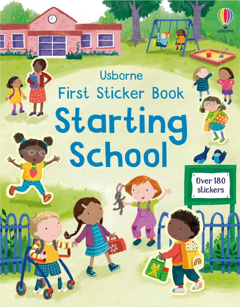 First Sticker Book Starting School (Holly Bathie)