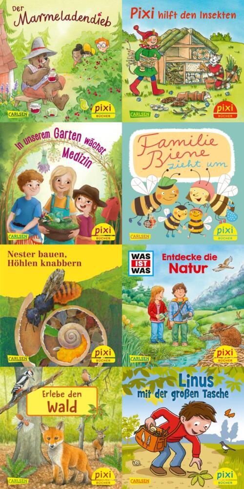 Pixi-8er-Set 290: Pixi liebt die Natur (8x1 Exemplar), 8 Teile (Diverse)