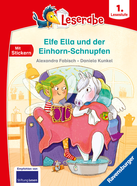 Leserabe 1. Lesestufe - Elfe Ella und der Einhorn-Schnupfen (Alexandra Fabisch)