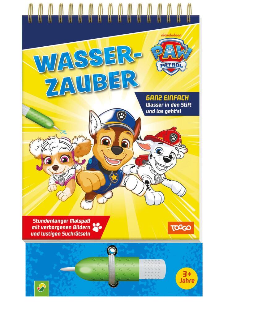 PAW Patrol Wasserzauber - Wassermalbuch ab 3 Jahre (Schwager & Steinlein Verlag)