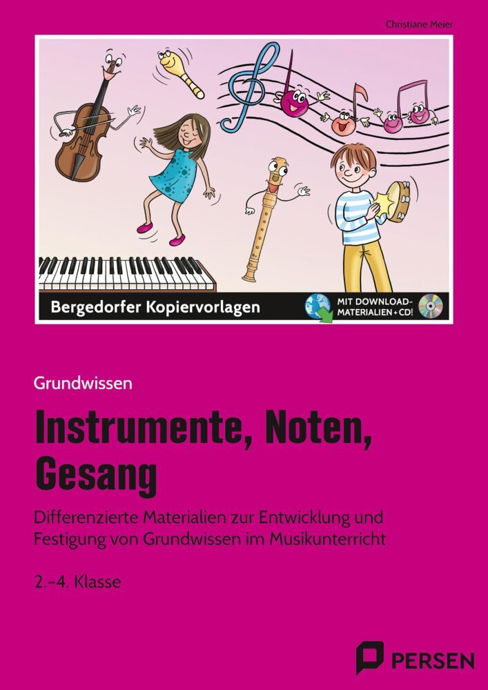 Instrumente, Noten, Gesang (Christiane Meier)