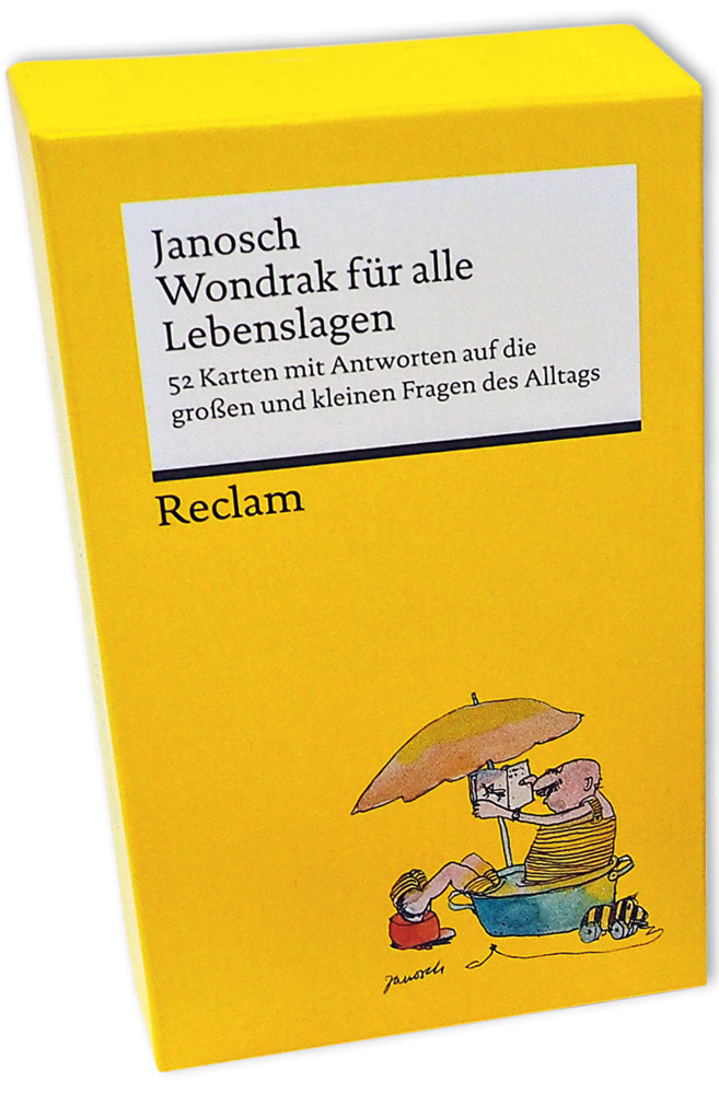 Wondrak für alle Lebenslagen (Kartenbox) (Janosch)