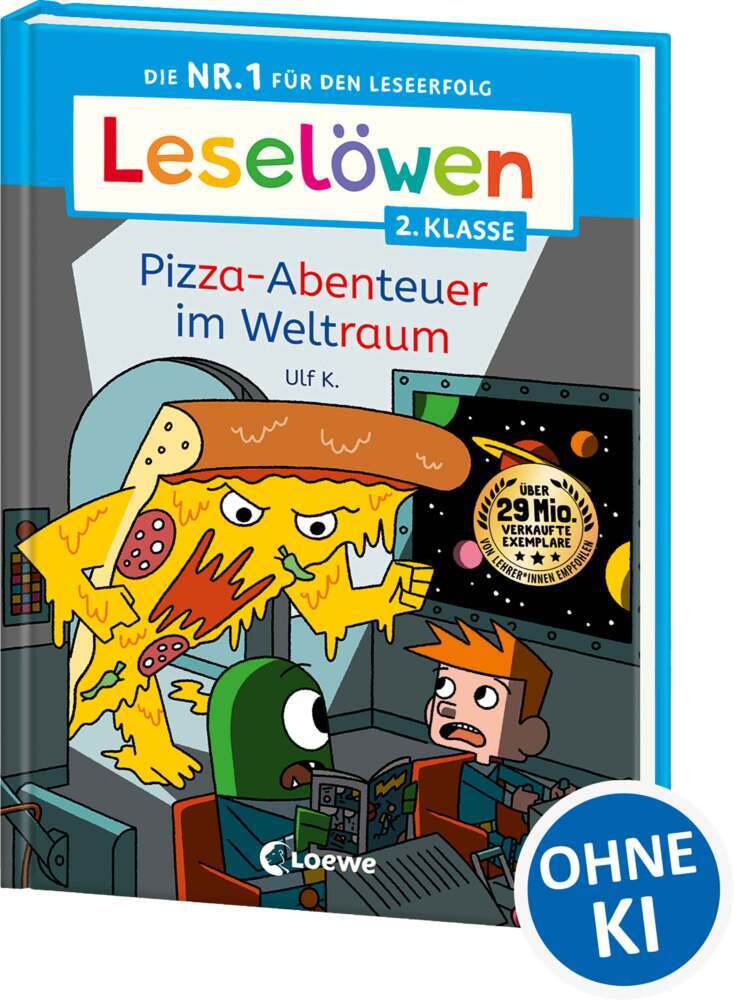 Leselöwen 2. Klasse - Pizza-Abenteuer im Weltraum (Ulf K.)