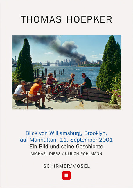 Blick von Williamsburg, Brooklyn, auf Manhattan, 11. September 2001 (Thomas Hoepker)