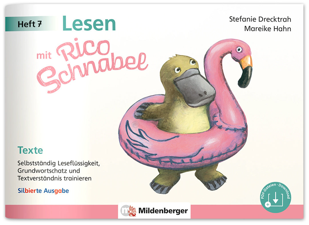 Lesen mit Rico Schnabel, Heft 7: Texte - silbierte Ausgabe (Stefanie Drecktrah)
