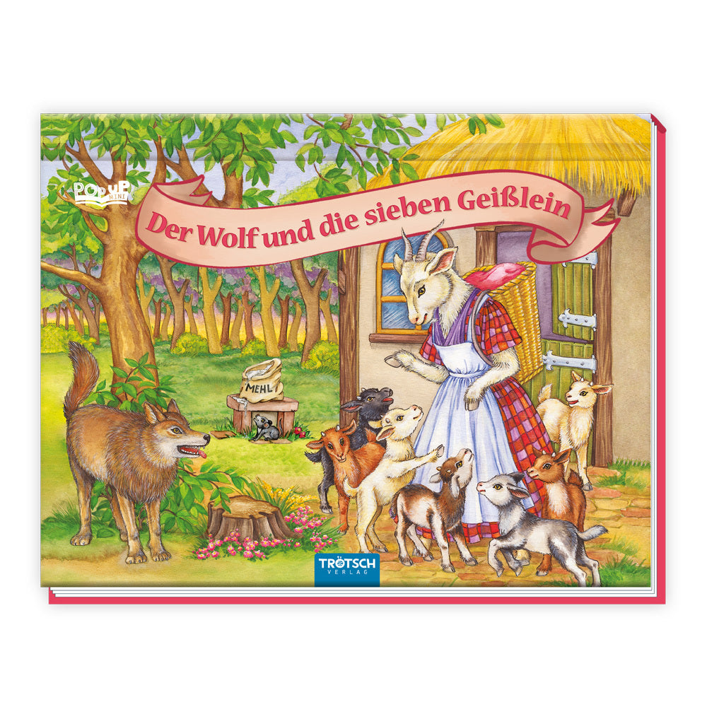 Trötsch Märchenbuch Pop-up-Buch Der Wolf und die sieben Geißlein (Trötsch Verlag Gmbh & Co.Kg)