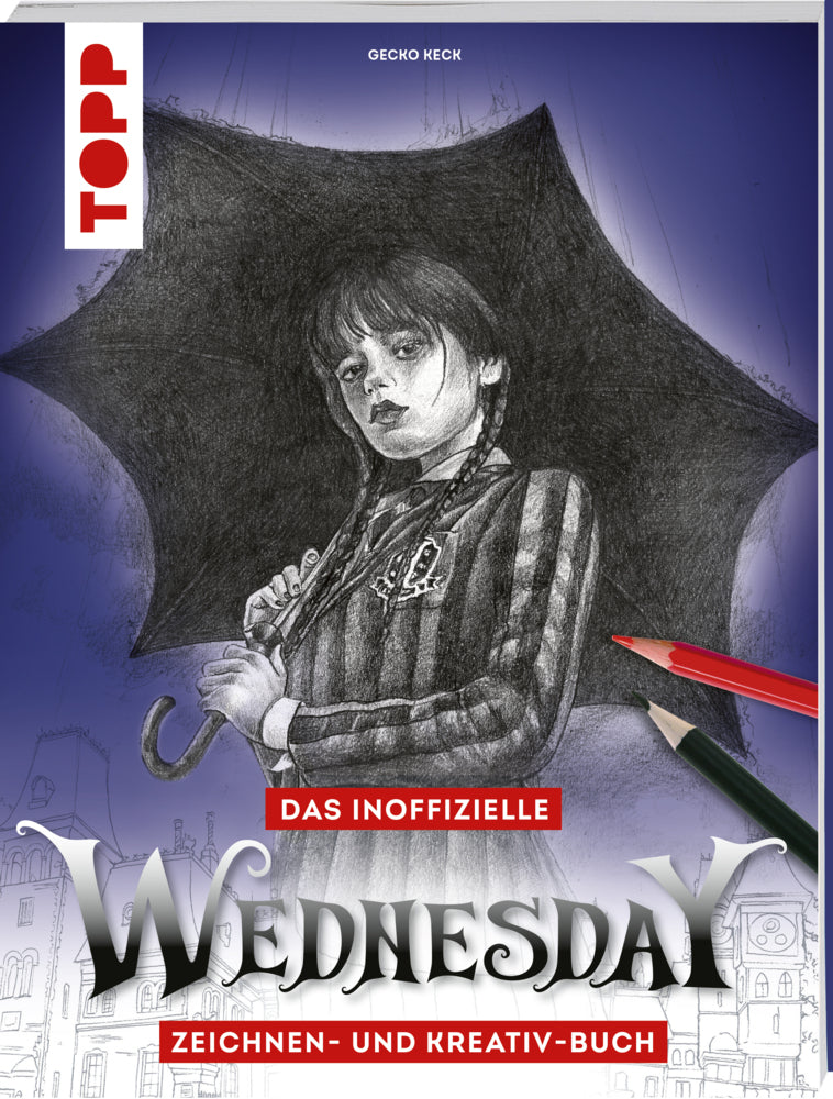 Das inoffizielle Wednesday Zeichnen- und Kreativ-Buch (Gecko Keck)