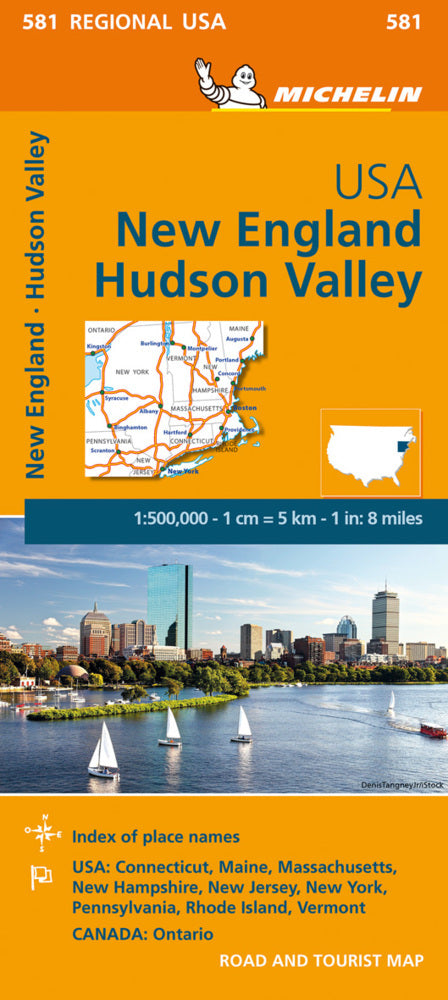 Michelin Neuengland, Hudson Valley (Michelin)