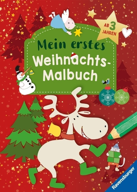 Mein erstes Weihnachts-Malbuch