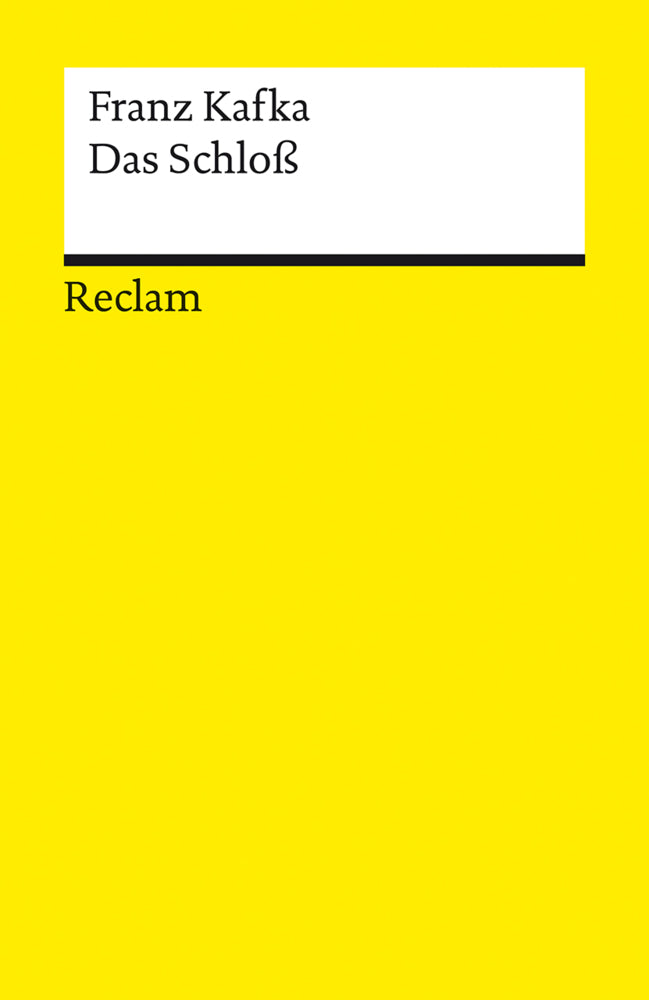 Das Schloß. Roman. Textausgabe mit Nachwort (Franz Kafka)