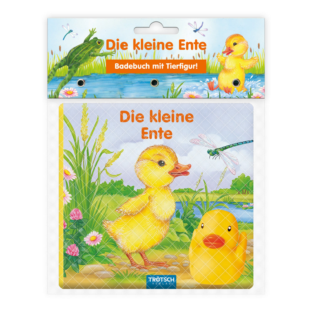 Trötsch Badebuch mit Tierfigur Die kleine Ente (Trötsch Verlag Gmbh & Co. Kg)