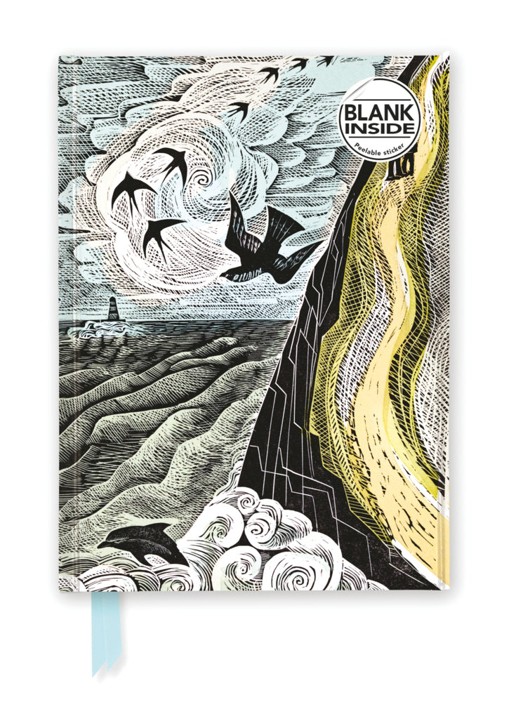 Premium Notizbuch Blank DIN A5: Angela Harding, Der Salzpfad (Flame Tree Publishing)