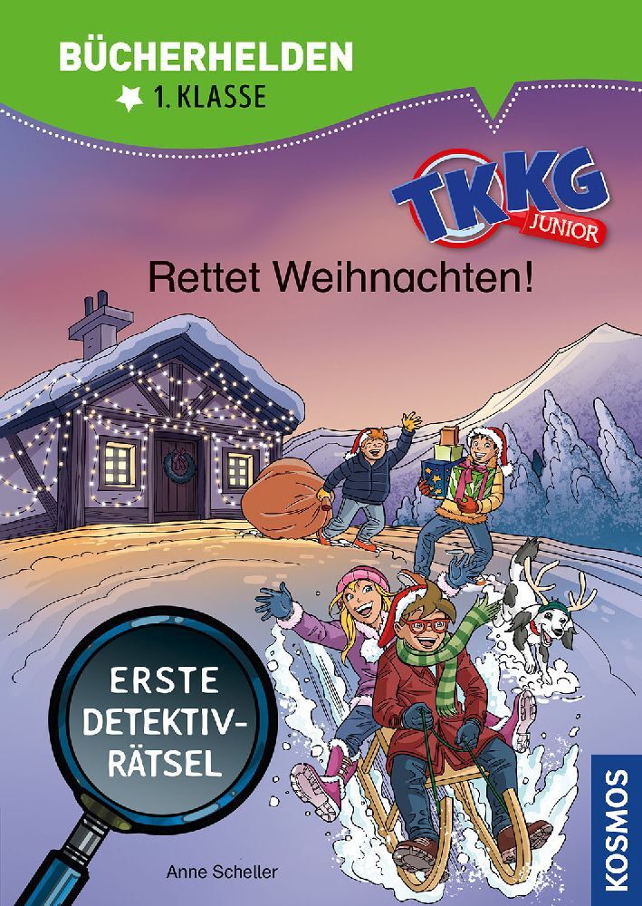 TKKG Junior, Bücherhelden 1. Klasse, Rettet Weihnachten! (Anne Scheller)