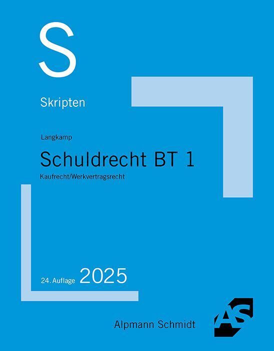 Skript Schuldrecht BT 1 (Tobias Langkamp)