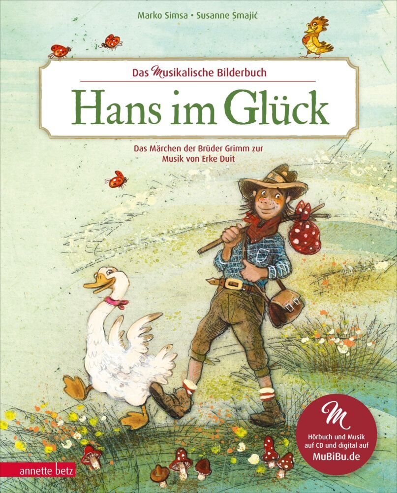 Hans im Glück (Das musikalische Bilderbuch mit CD und zum Streamen) (Marko Simsa)
