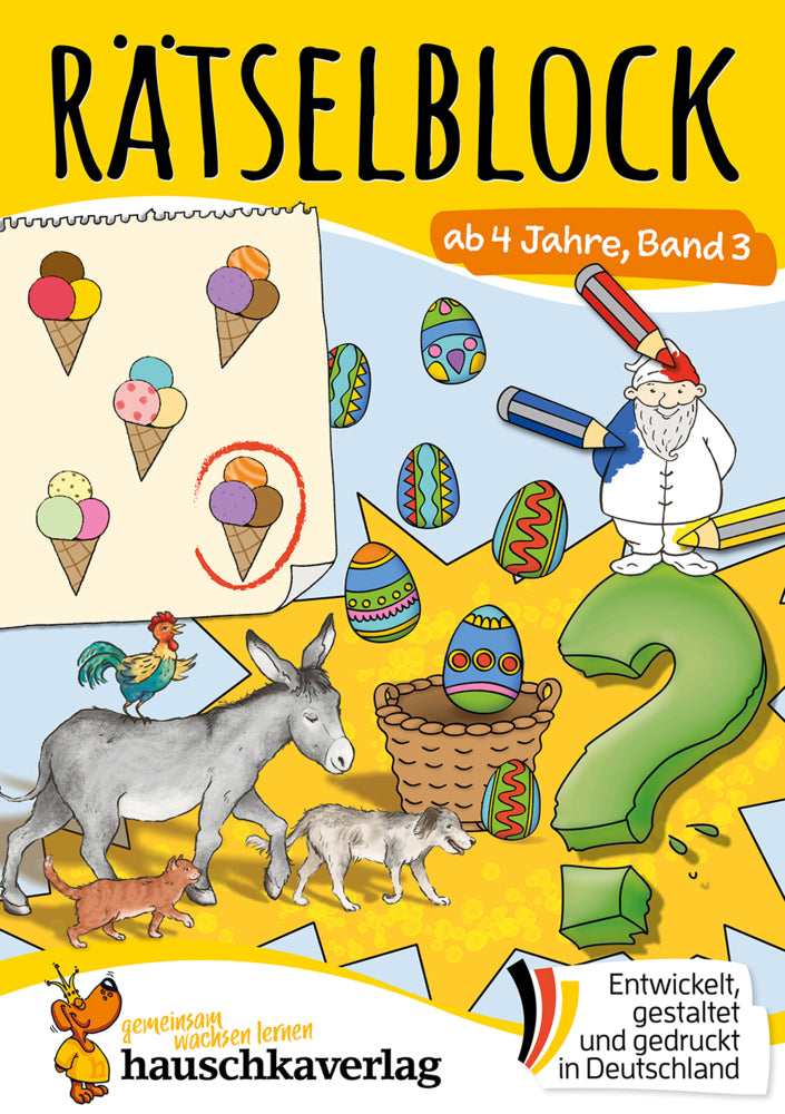 Rätselblock ab 4 Jahre - Band 3 (Agnes Spiecker)