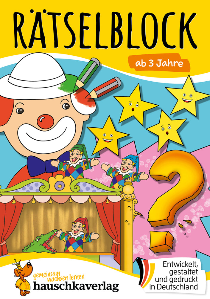 Rätselblock ab 3 Jahre - Band 1 (Agnes Spiecker)