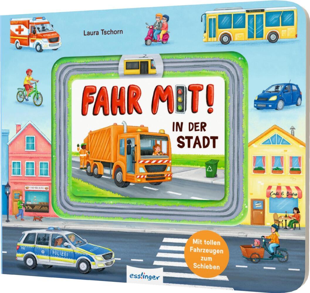 Meine Schiebebahn-Pappe: Fahr mit in der Stadt (Anders Meyer)