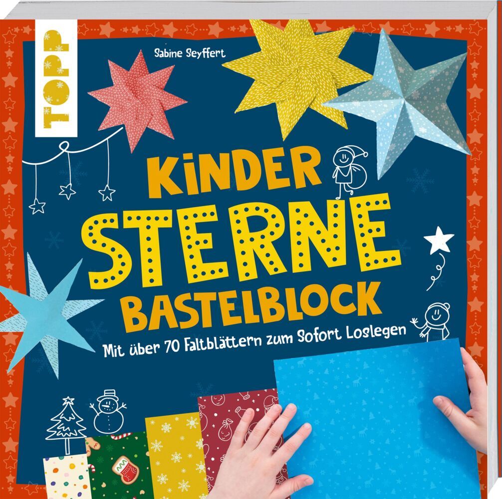 Kinder-Sterne-Bastelblock (Sabine Seyffert)