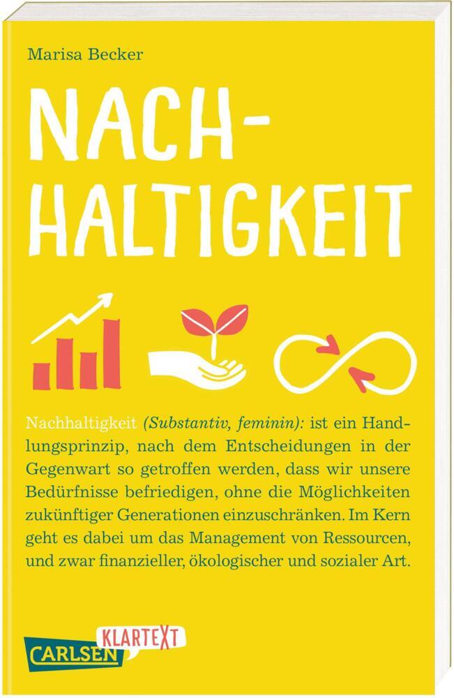 Nachhaltigkeit (Carlsen Klartext) (Marisa Becker)