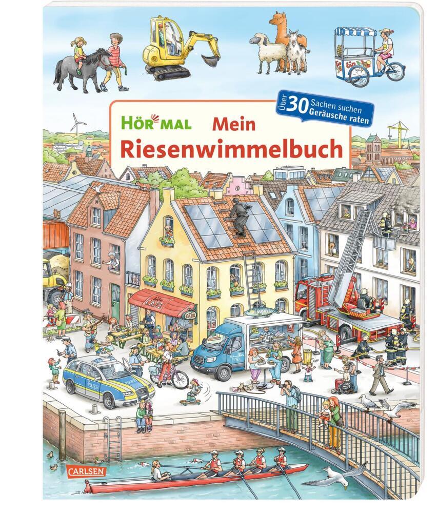 Hör mal (Soundbuch): Mein Riesenwimmelbuch (Christian Zimmer)