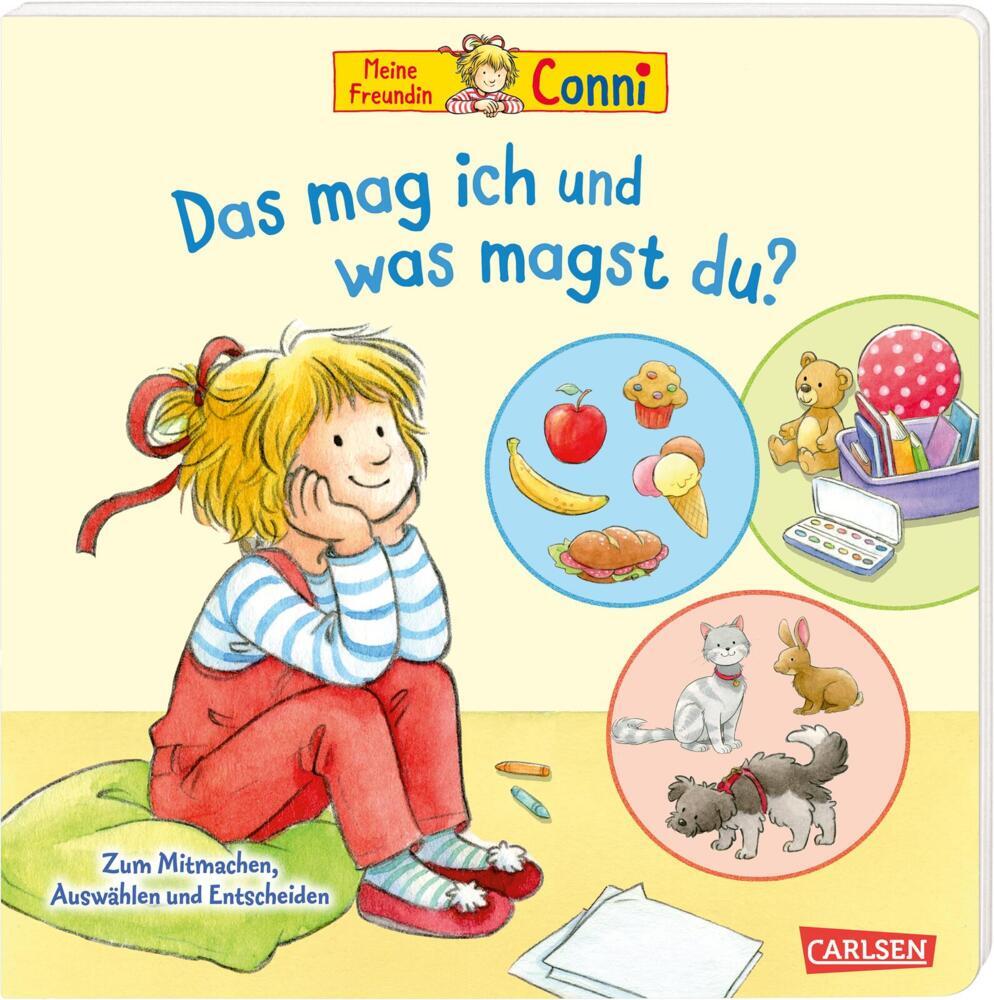 Conni-Pappbilderbuch: Meine Freundin Conni. Das mag ich und was magst du? (Liane Schneider)