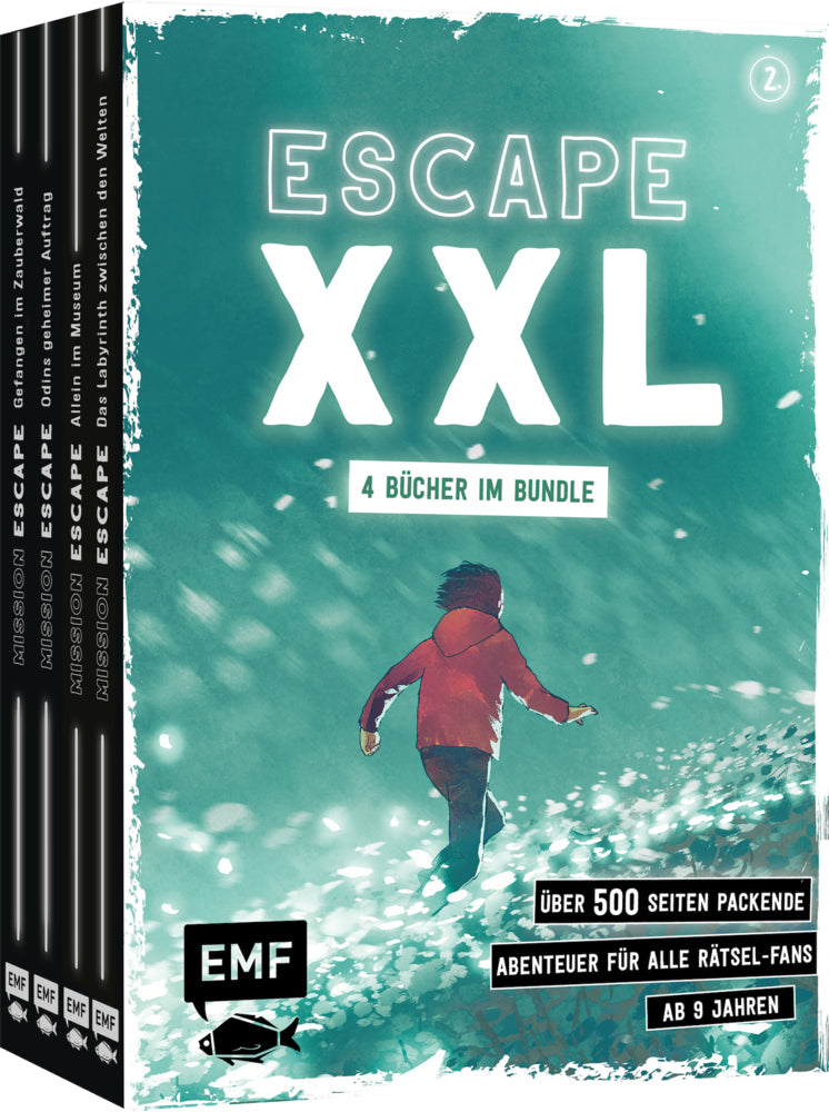 Escape XXL - über 500 Seiten packende Abenteuer für alle Rätsel-Fans ab 9 Jahren (Band 2) (Arnaud Varennes-Schmitt)