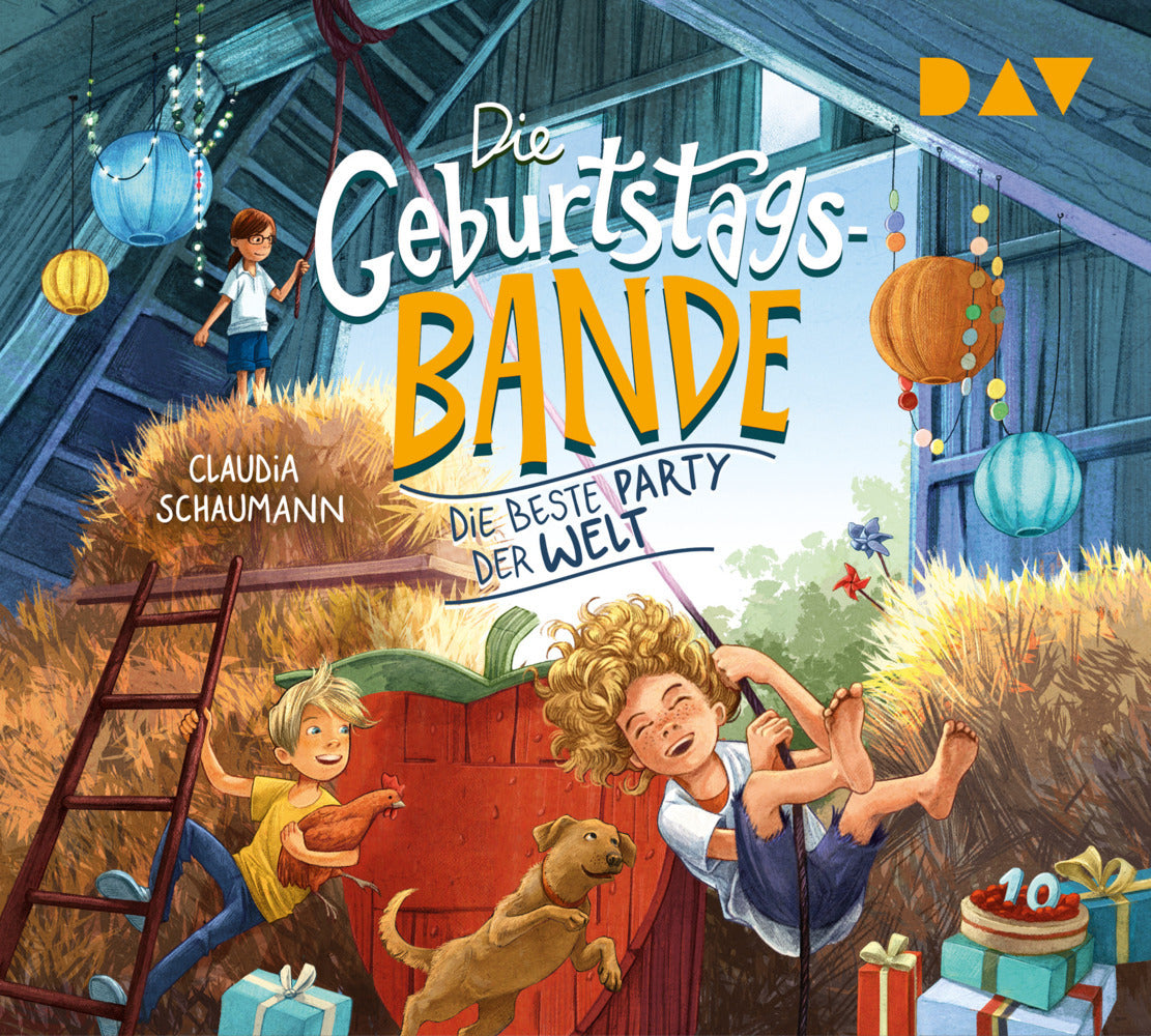 Die Geburtstagsbande - Teil 2: Die beste Party der Welt, 3 Audio-CD (Claudia Schaumann)