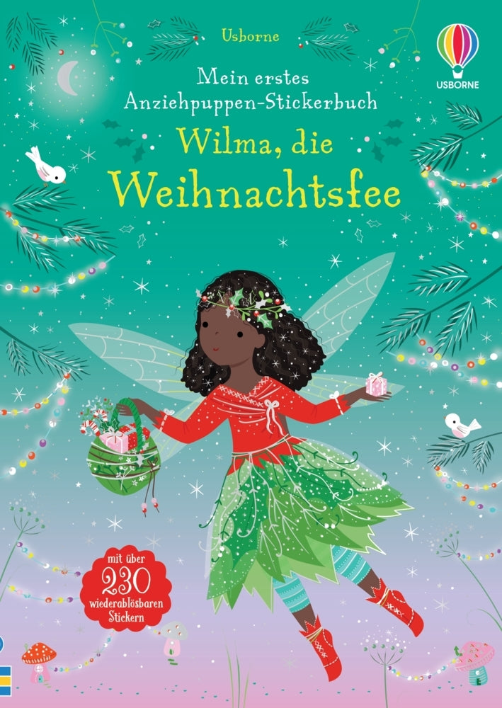Mein erstes Anziehpuppen-Stickerbuch: Wilma, die Weihnachtsfee (Fiona Watt)