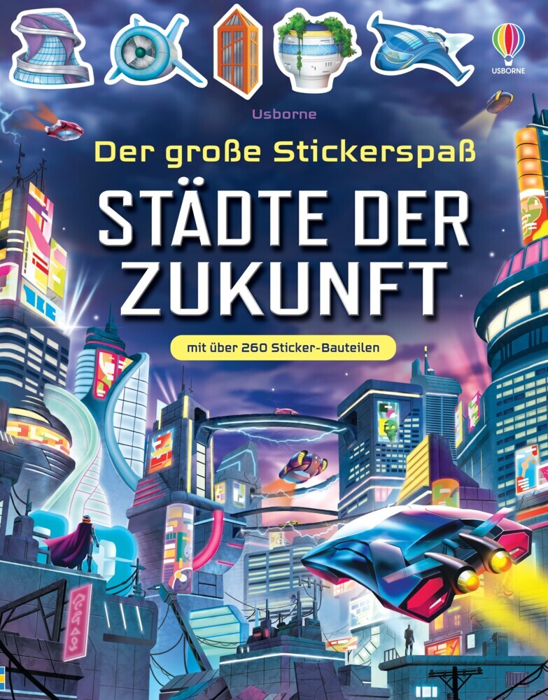 Der große Stickerspaß: Städte der Zukunft (Sam Smith)