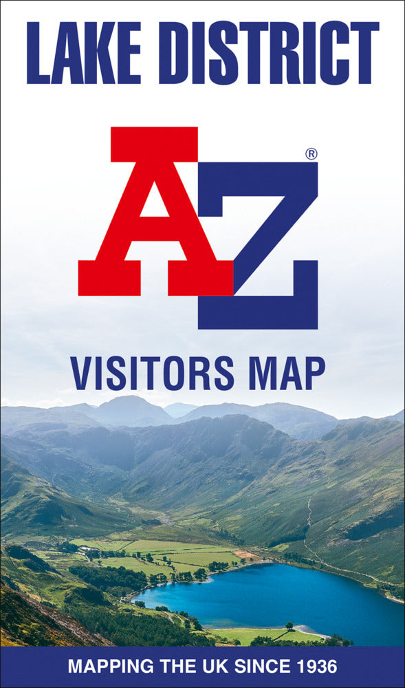 Lake District A-Z Visitors Map (A-Z Maps)