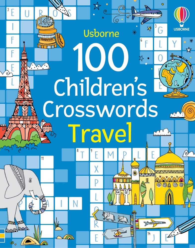 100 Children's Crosswords: Travel (Phillip Clarke)
