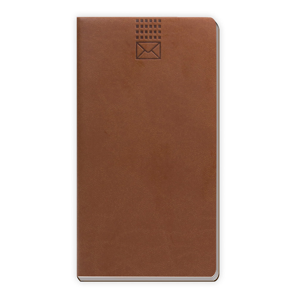 Trötsch Adressbuch Soft Touch Slim Braun (Trötsch Verlag)