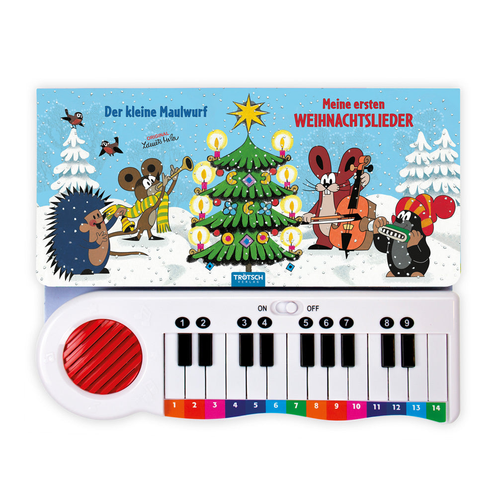 Trötsch Der kleine Maulwurf Klavierbuch Meine ersten Weihnachtslieder (Trötsch Verlag Gmbh & Co.Kg)