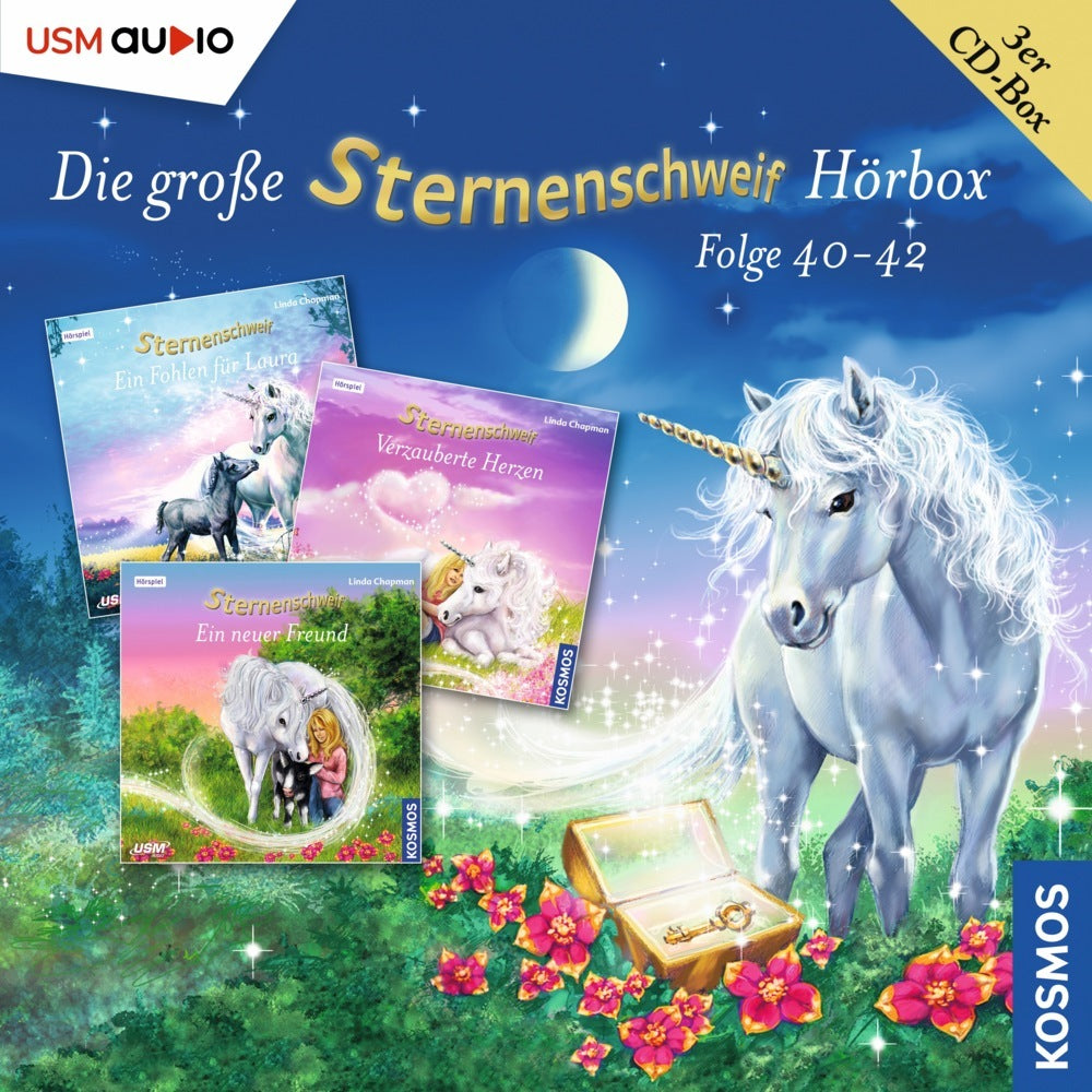 Die große Sternenschweif Hörbox Folgen 40-42 (3 Audio CDs), 3 Audio-CD (Linda Chapman)