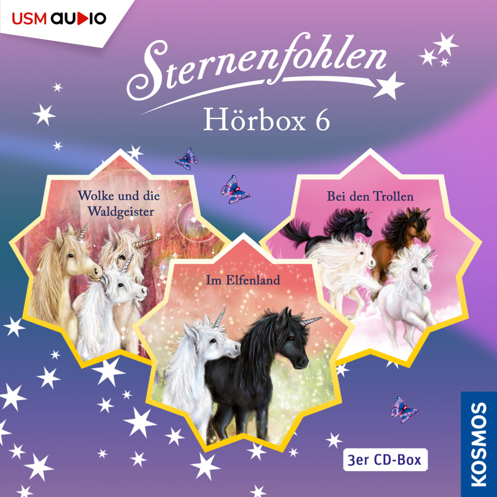 Die große Sternenfohlen Hörbox Folgen 16-18 (3 Audio CDs), 3 Audio-CD (Linda Chapman)