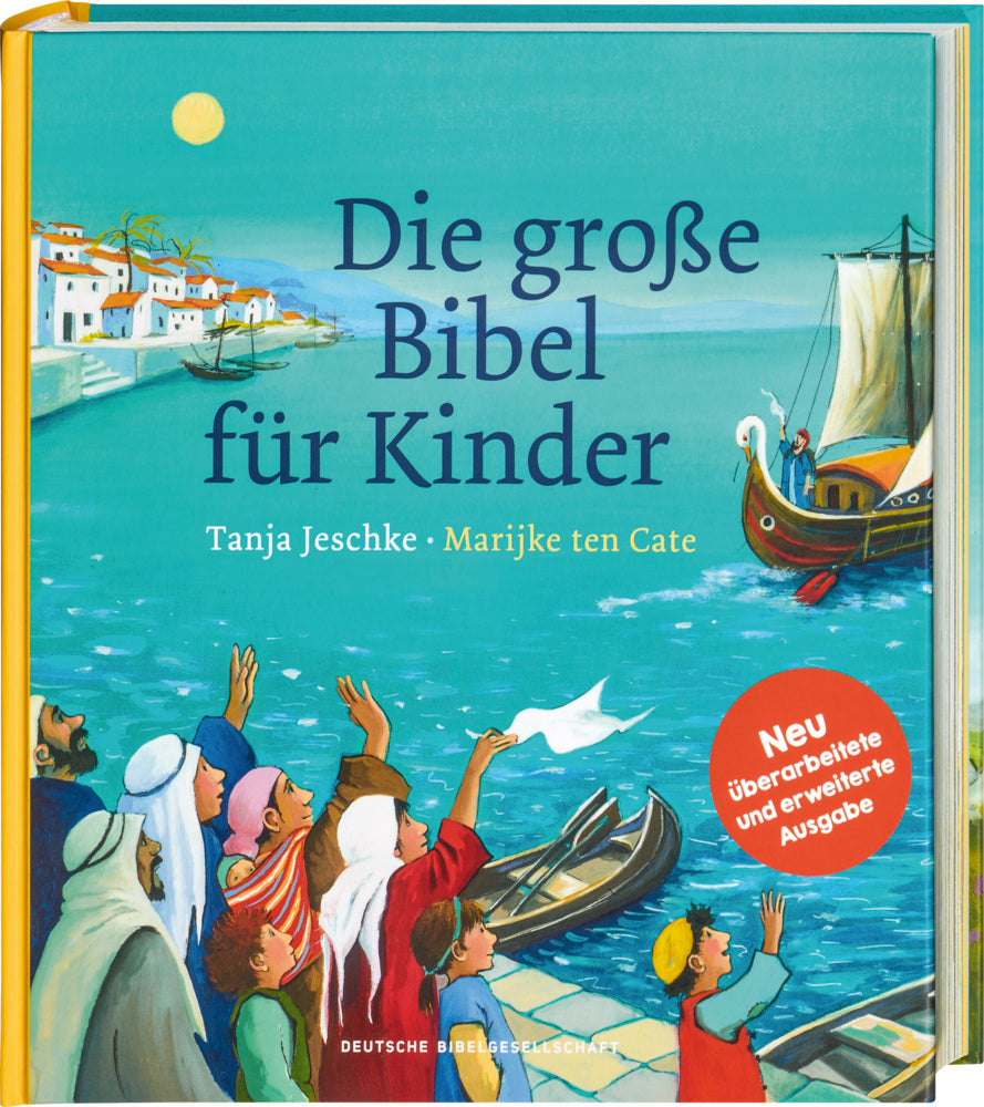 Die große Bibel für Kinder. Von der Schöpfungsgeschichte bis zum Pfingstwunder: 36 Bibelgeschichten mit doppelseitigen Bildern & leicht verständlichen Texten zum Vorlesen für Kinder ab 4 Jahren (Tanja Jeschke)