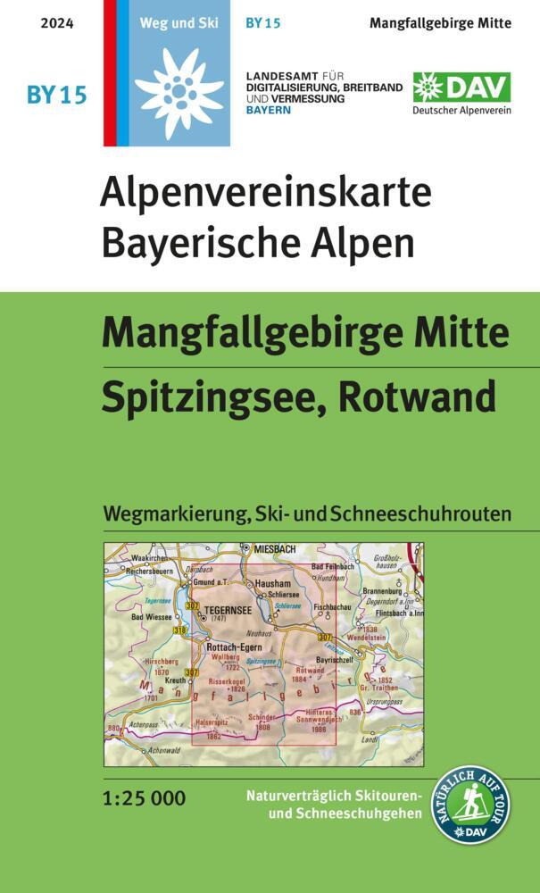 Mangfallgebirge Mitte, Spitzingsee, Rotwand (Deutscher Alpenverein E.V.)