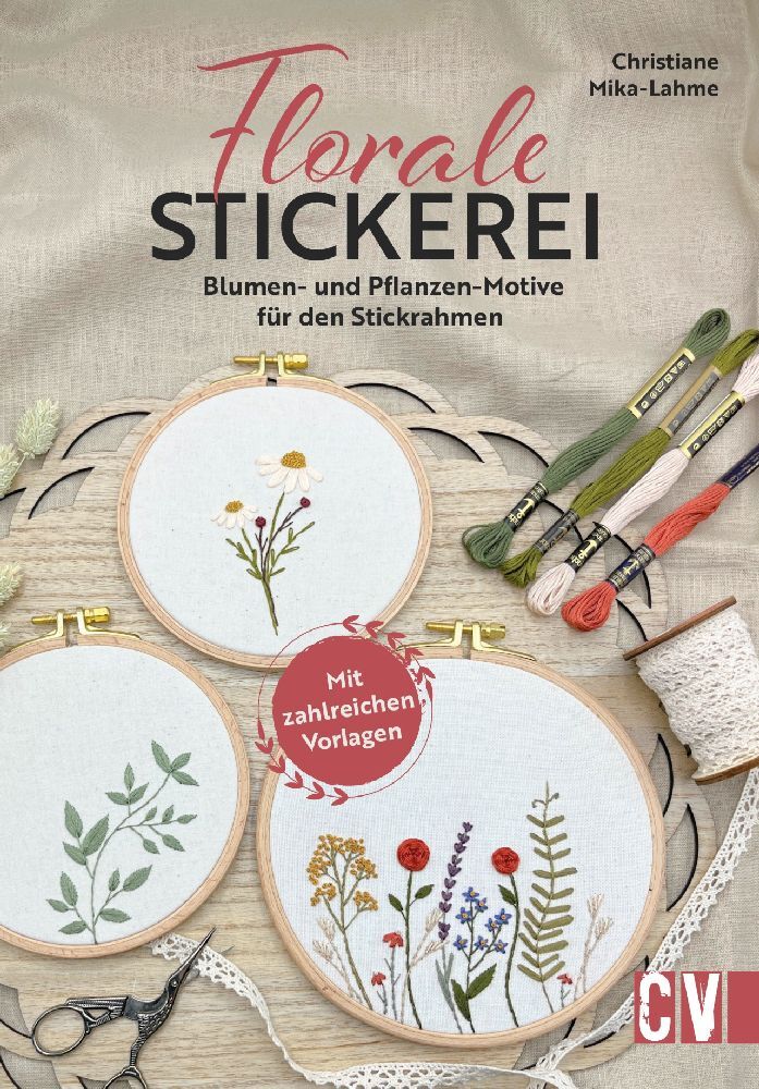 Florale Stickerei (Christiane Mika-Lahme)