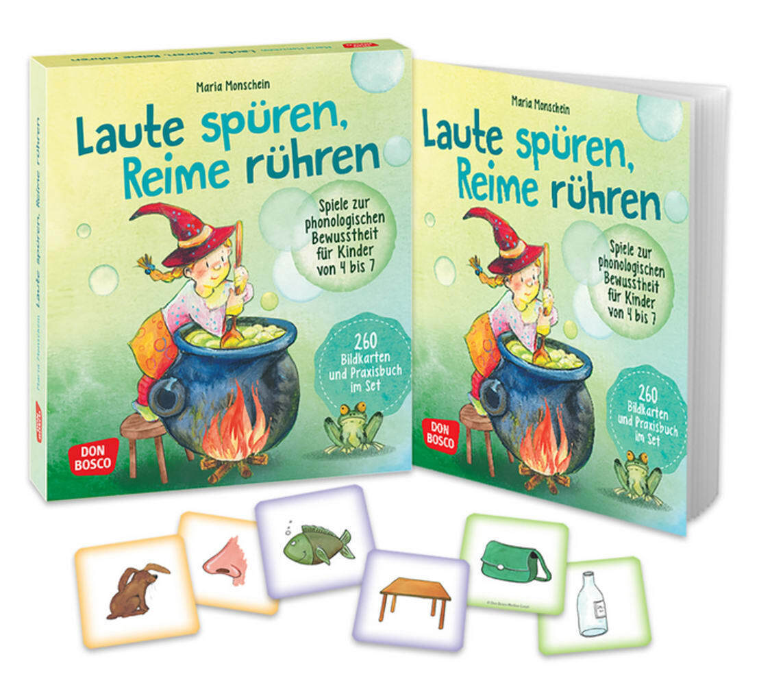 Laute spüren, Reime rühren. Spiele zur phonologischen Bewusstheit für Kinder von 4 bis 7 (Maria Monschein)