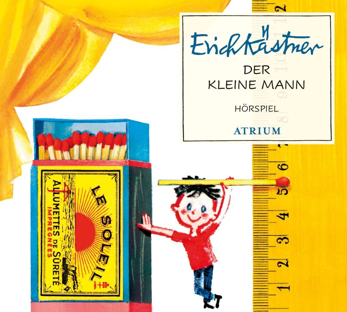 Der kleine Mann, 1 Audio-CD (Erich Kästner)