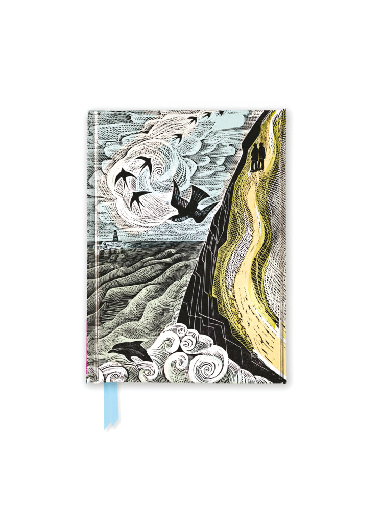 Premium Notizbuch DIN A6: Angela Harding, Der Salzpfad (Flame Tree Publishing)