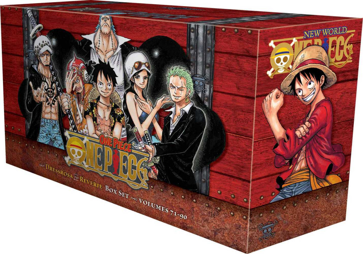 One Piece Box Set 4: Dressrosa to Reverie (Eiichiro Oda)