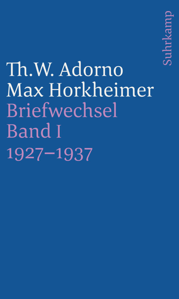Briefe und Briefwechsel (Theodor W. Adorno)