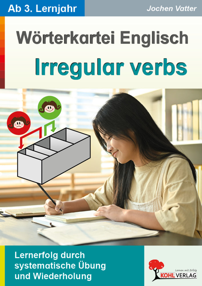 Wörterkartei English Irregular verbs (Jochen Vatter)