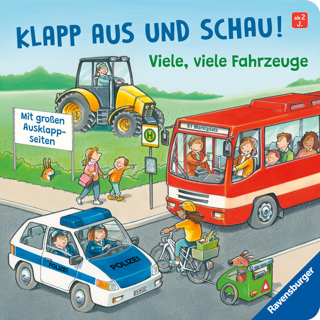 Klapp aus und schau! Viele, viele Fahrzeuge (Ralf Butschkow)